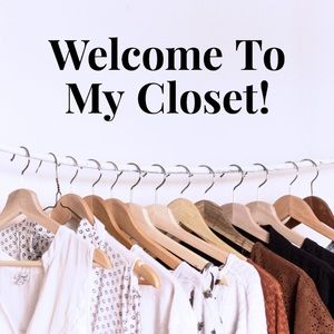 Take a look at my closet as I will yours 😁